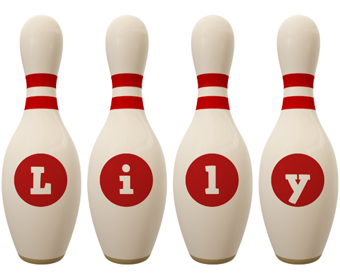 Lily bowling-pin logo