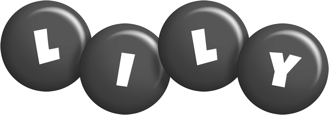 Lily candy-black logo