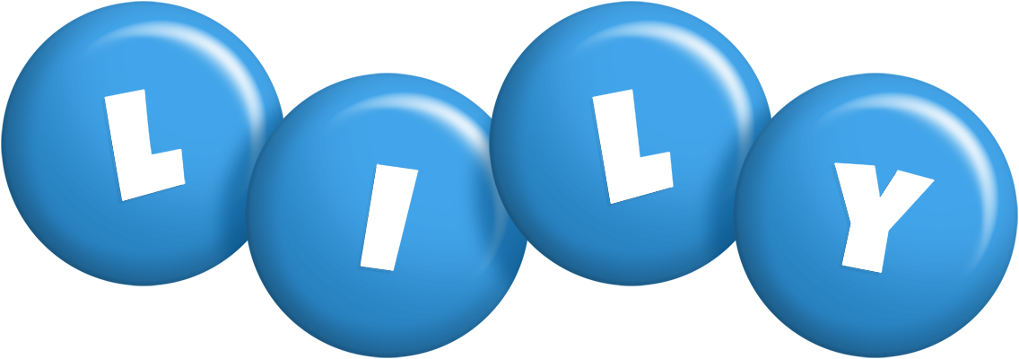 Lily candy-blue logo