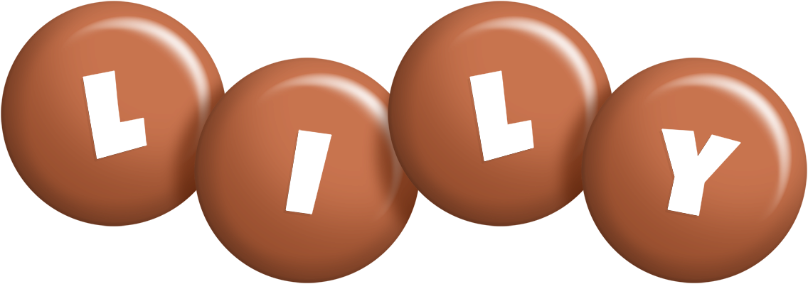 Lily candy-brown logo
