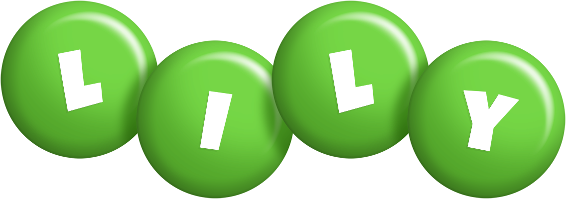 Lily candy-green logo