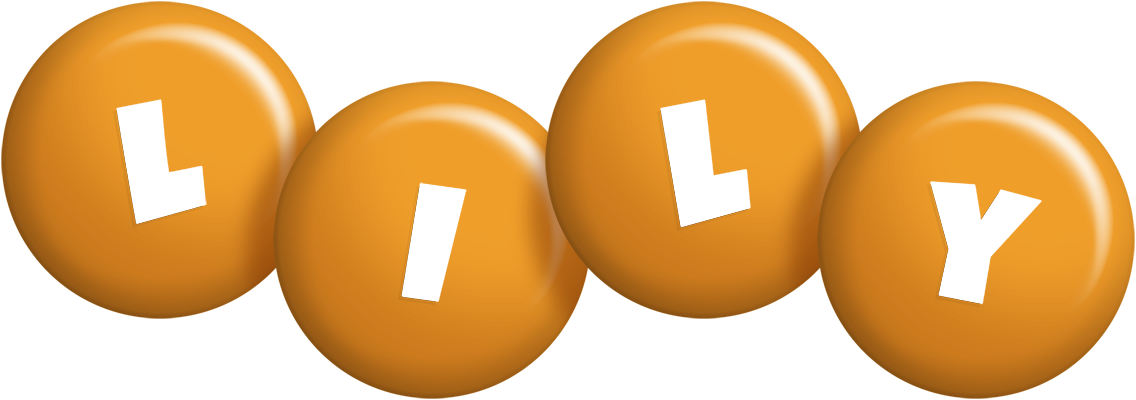Lily candy-orange logo