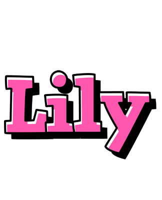 Lily girlish logo