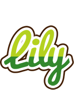 Lily golfing logo
