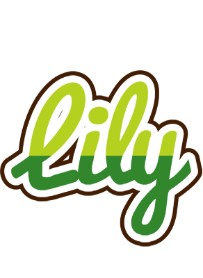 Lily golfing logo