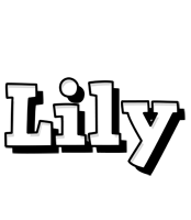 Lily snowing logo