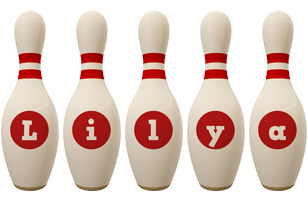 Lilya bowling-pin logo