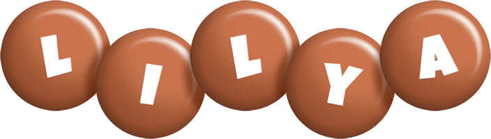 Lilya candy-brown logo