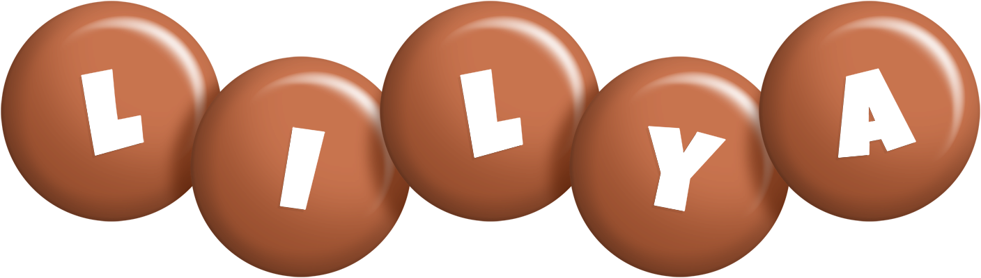 Lilya candy-brown logo