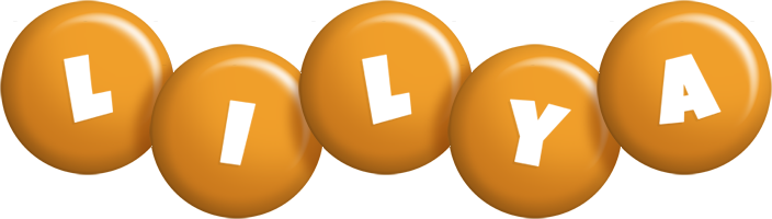 Lilya candy-orange logo