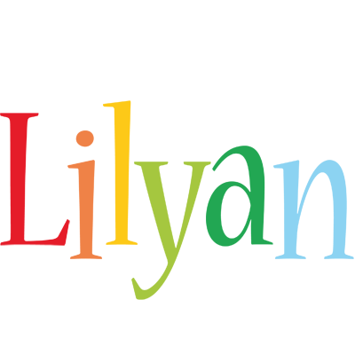 Lilyan birthday logo