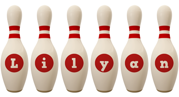 Lilyan bowling-pin logo