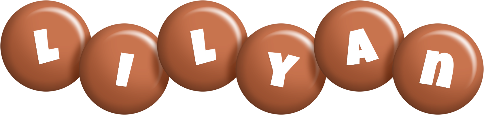 Lilyan candy-brown logo