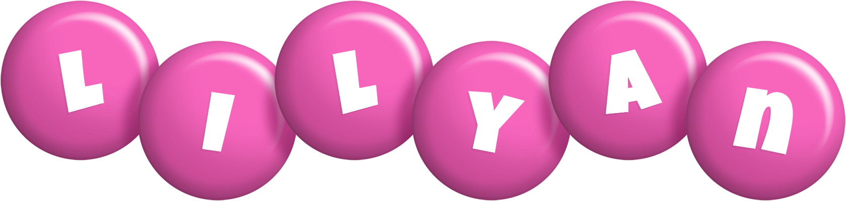 Lilyan candy-pink logo