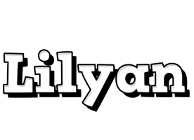 Lilyan snowing logo