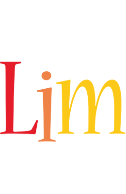 Lim birthday logo
