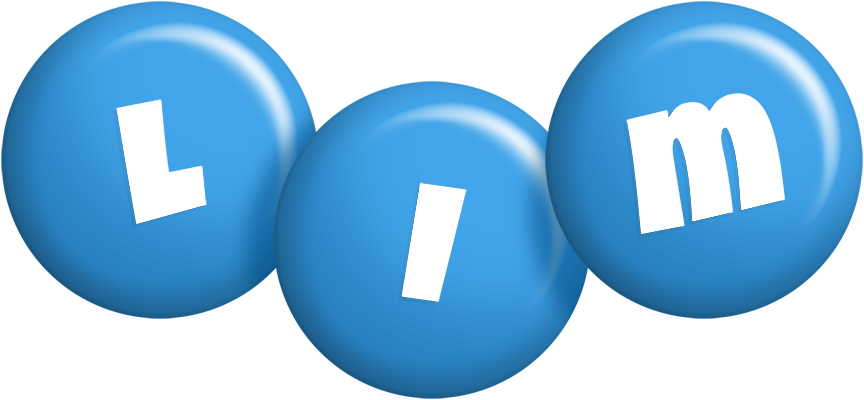 Lim candy-blue logo