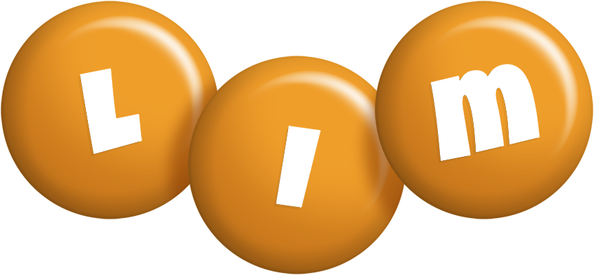 Lim candy-orange logo