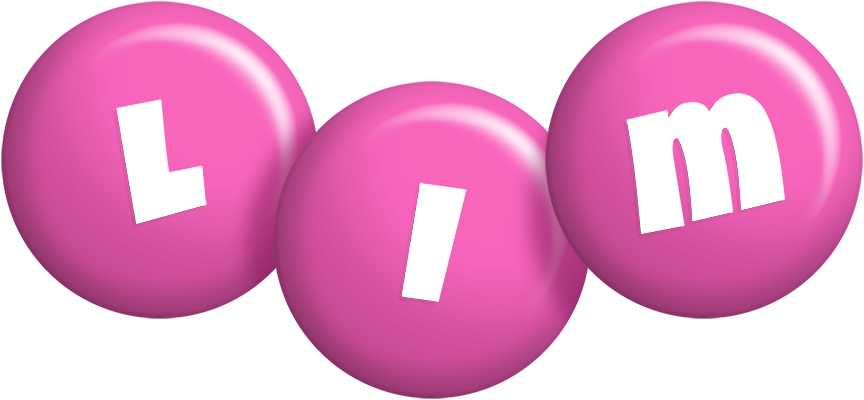 Lim candy-pink logo