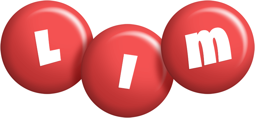 Lim candy-red logo
