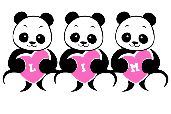 Lim love-panda logo