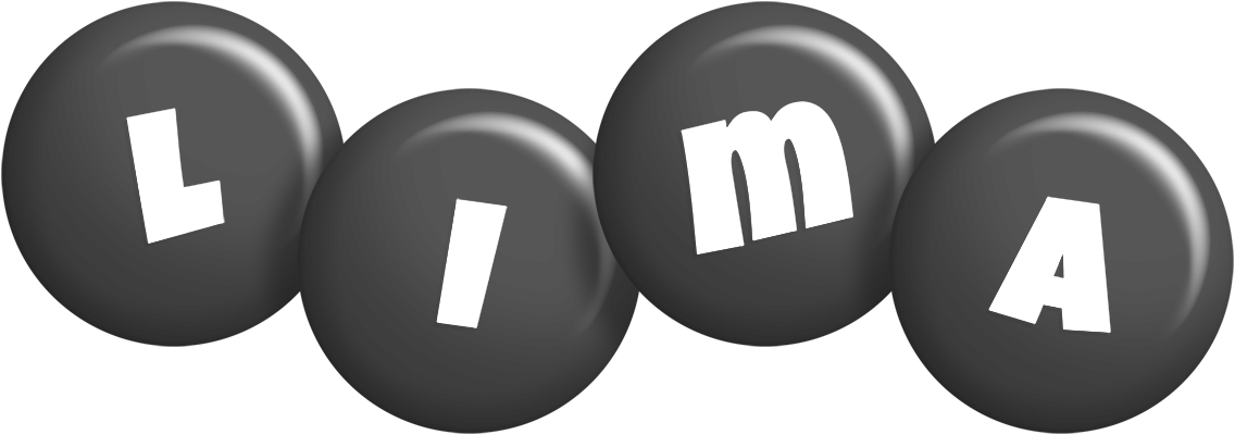 Lima candy-black logo