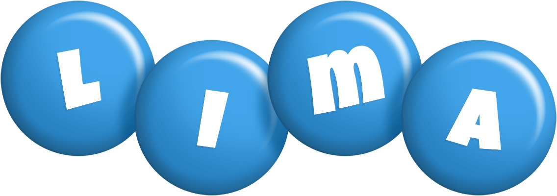 Lima candy-blue logo