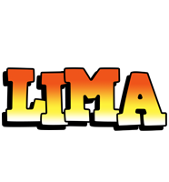 Lima sunset logo