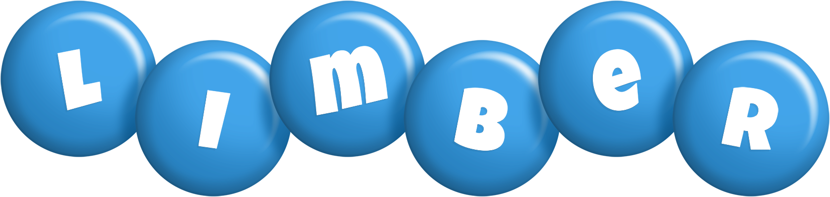 Limber candy-blue logo