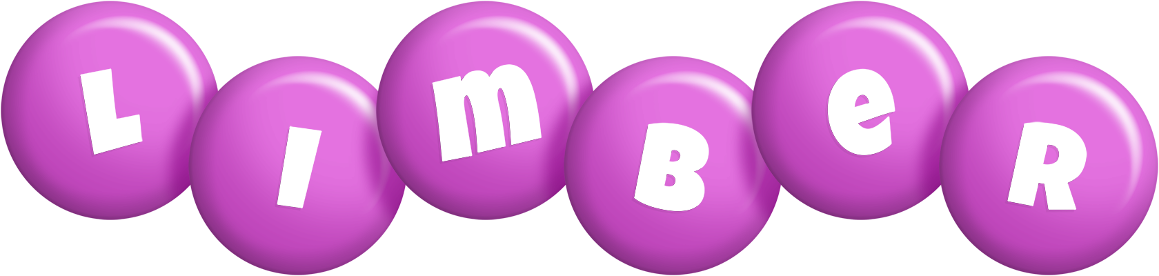 Limber candy-purple logo