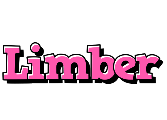 Limber girlish logo