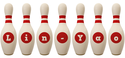 Lin-Yao bowling-pin logo