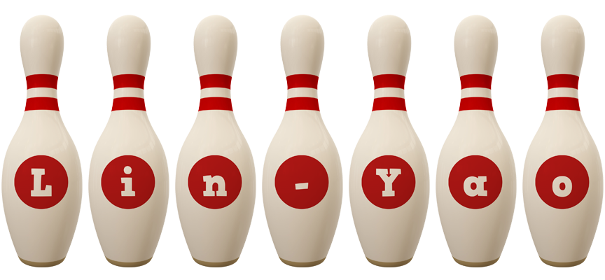Lin-Yao bowling-pin logo