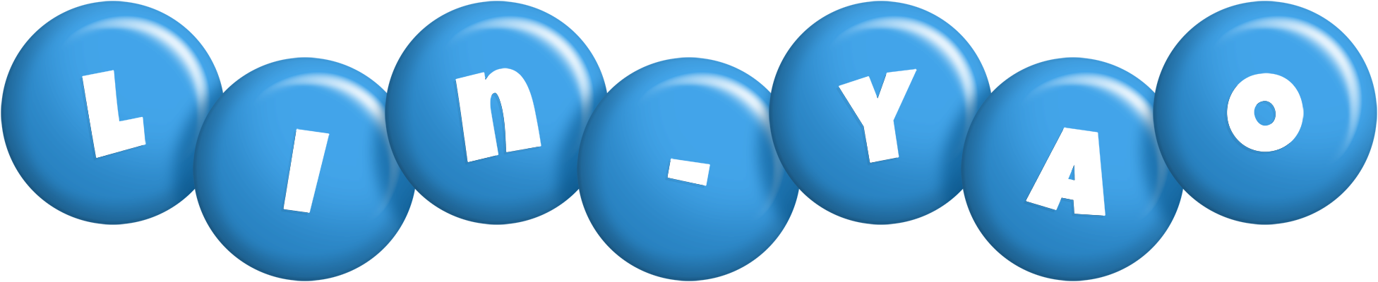 Lin-Yao candy-blue logo