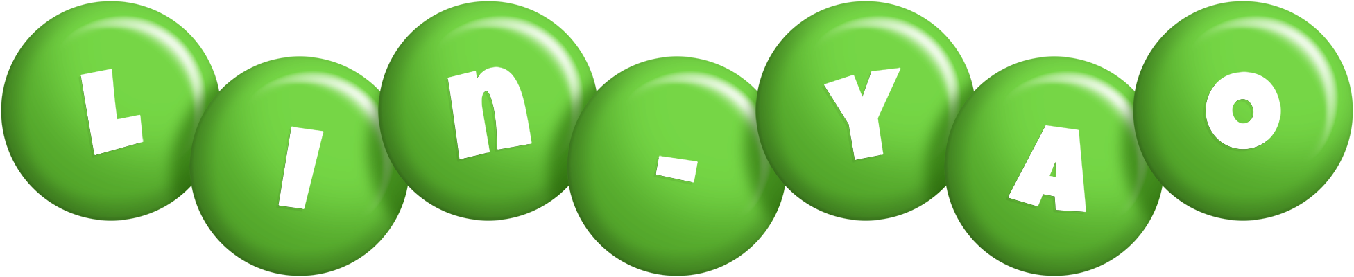 Lin-Yao candy-green logo