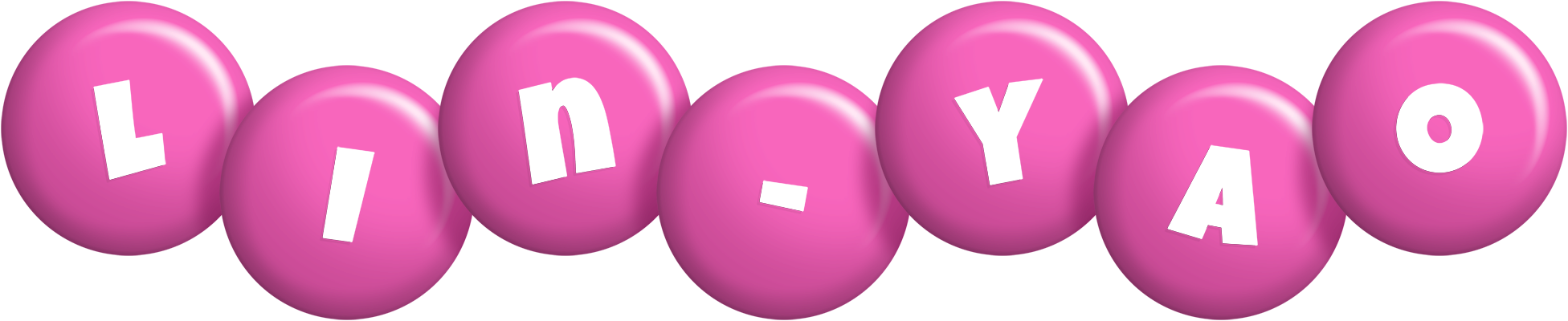 Lin-Yao candy-pink logo