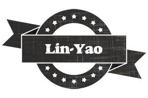 Lin-Yao grunge logo