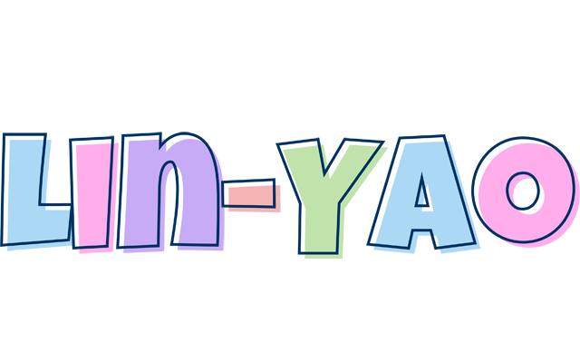 Lin-Yao pastel logo