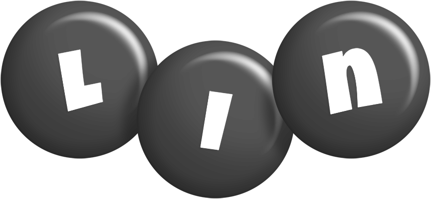 Lin candy-black logo