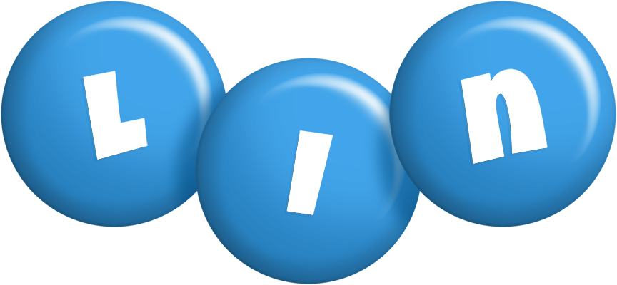 Lin candy-blue logo