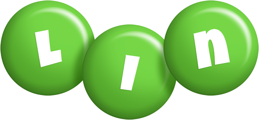 Lin candy-green logo