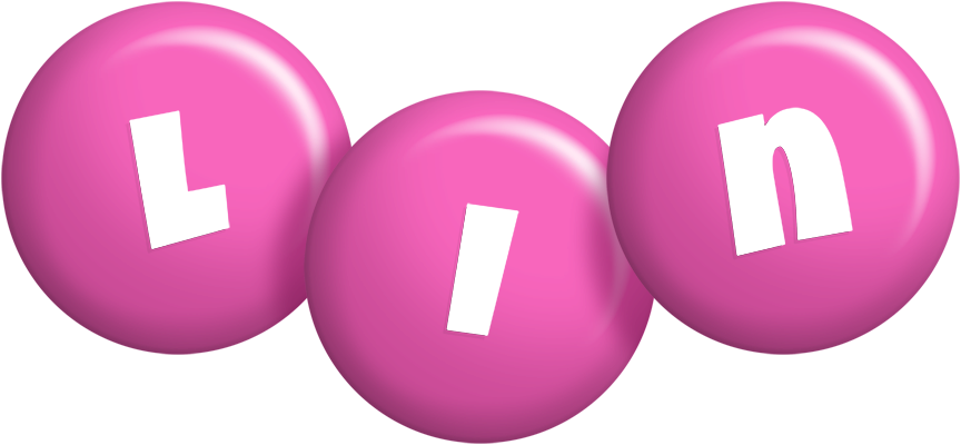 Lin candy-pink logo