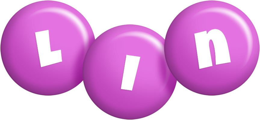 Lin candy-purple logo