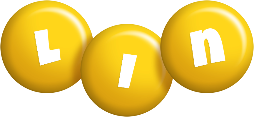 Lin candy-yellow logo