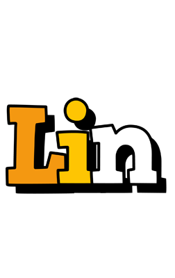 Lin cartoon logo