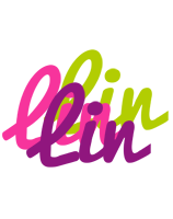 Lin flowers logo