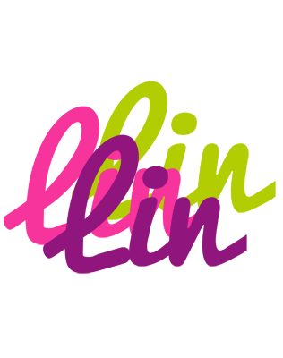 Lin flowers logo