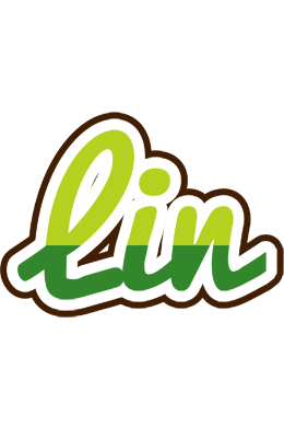 Lin golfing logo