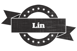 Lin grunge logo