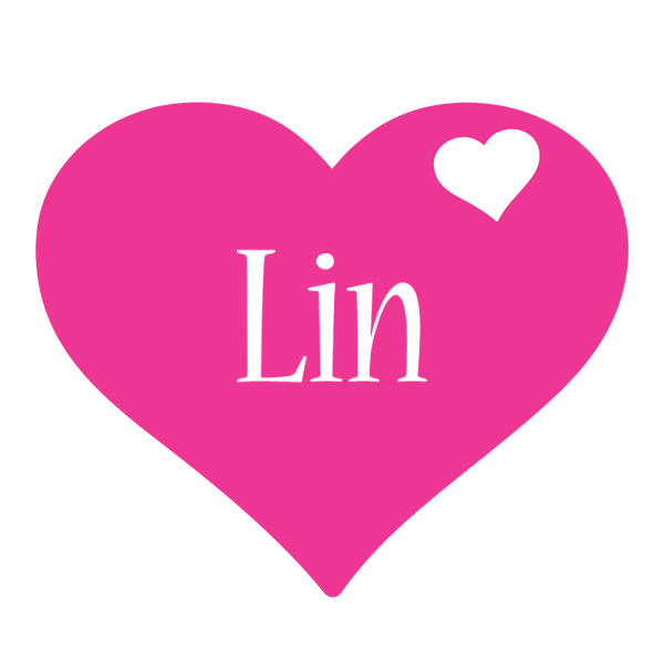 Lin love-heart logo